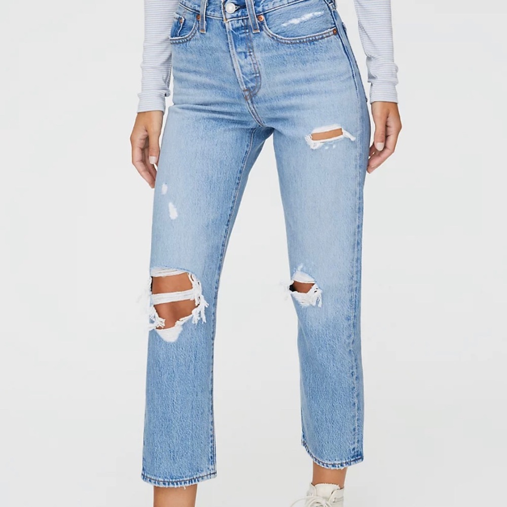 levi’s wedge straight